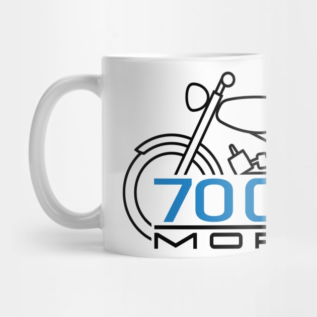 Moped S50 70cc Emblem (Black) by GetThatCar